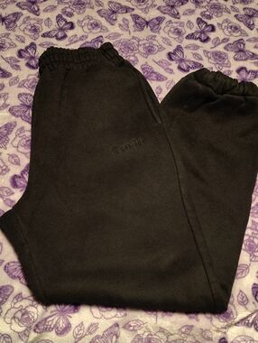 Comfrt Men's Black Fleece Joggers